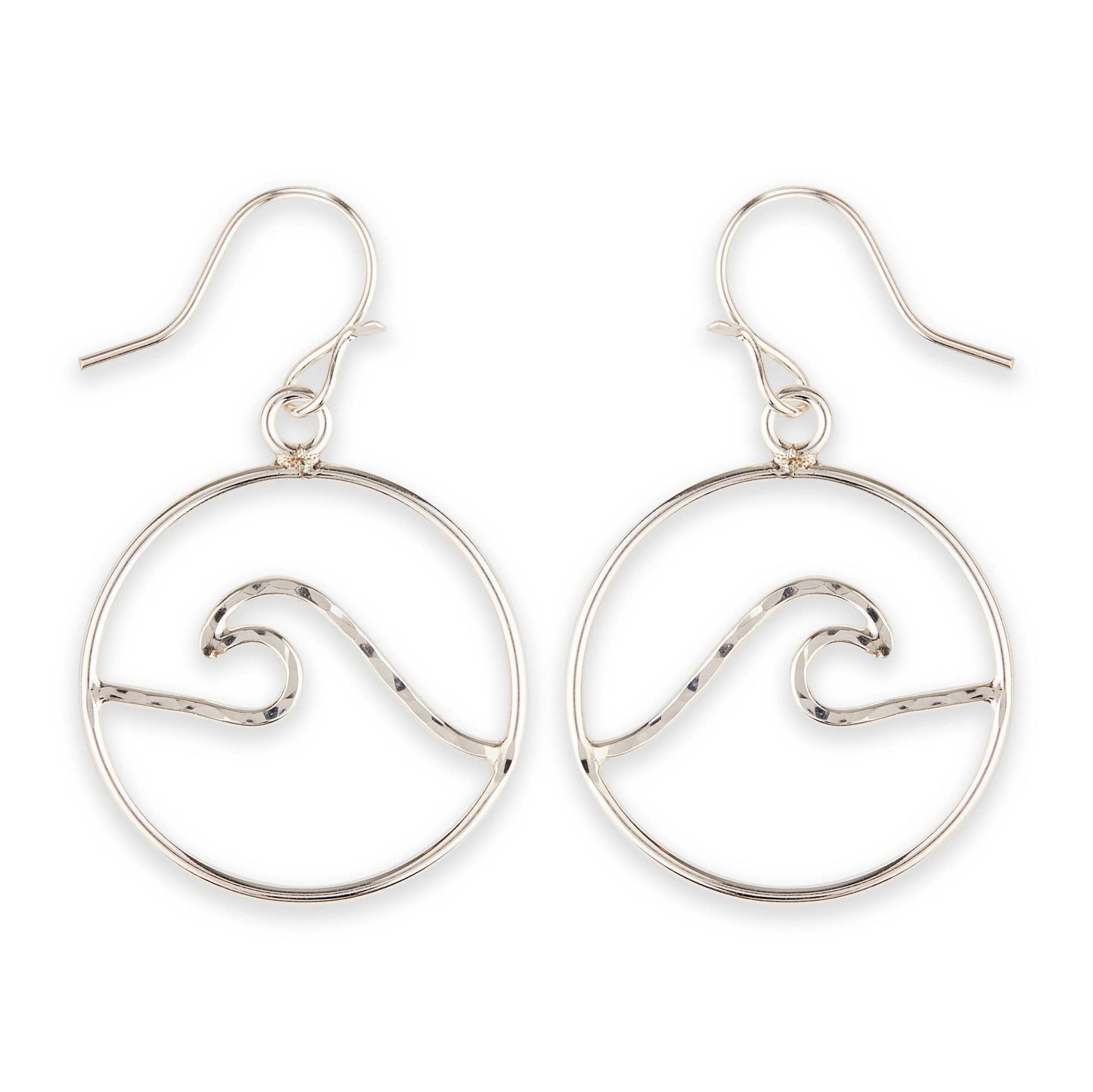 Ocean Wave Dangle Earring