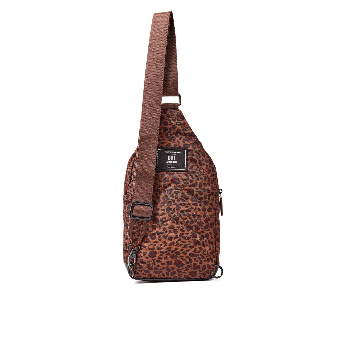 Willesden Sling in Mini Leopard Canvas