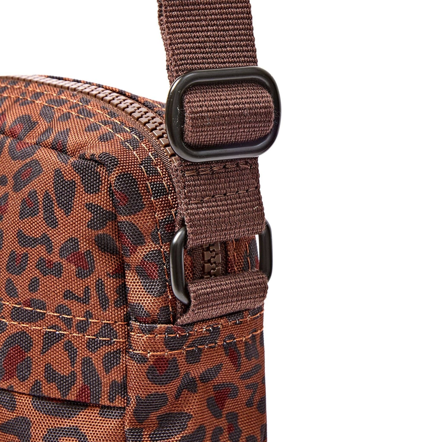 Bond Crossbody in Mini Leopard Canvas