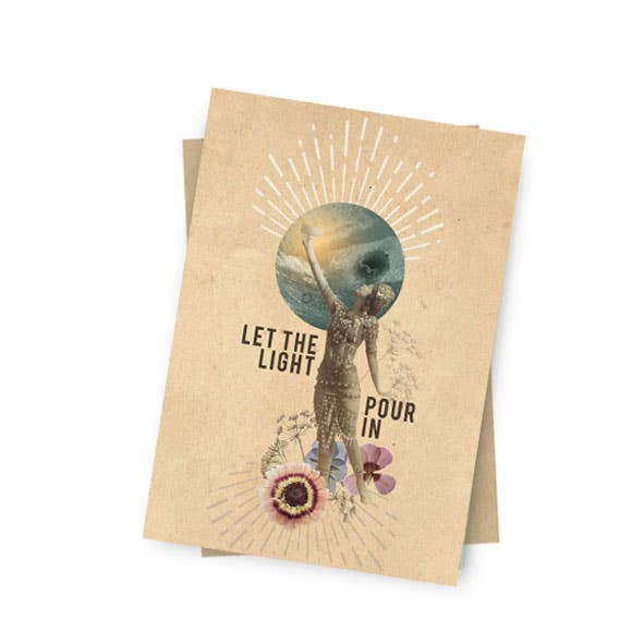 Mini Greeting Card, Pour In