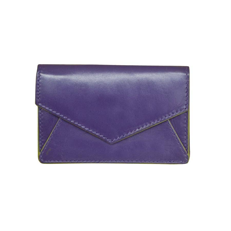 Leather Envelope Business Card Holder