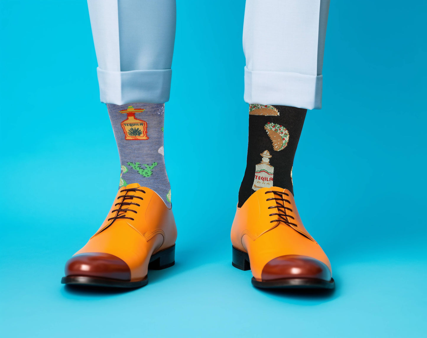 MeMoi Mens Taco Tuesday Socks