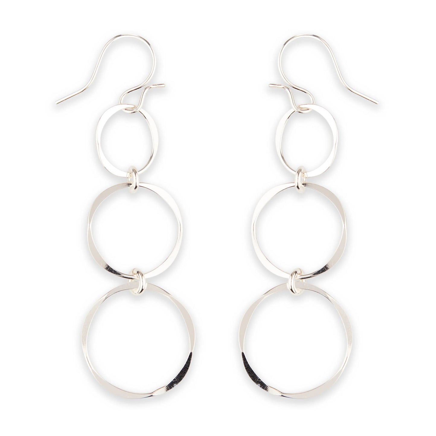 Snowman Link Dangle Earring