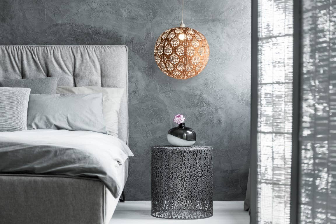 Stella Nova Outdoor Pendent Light - Dewdrop 18" Copper