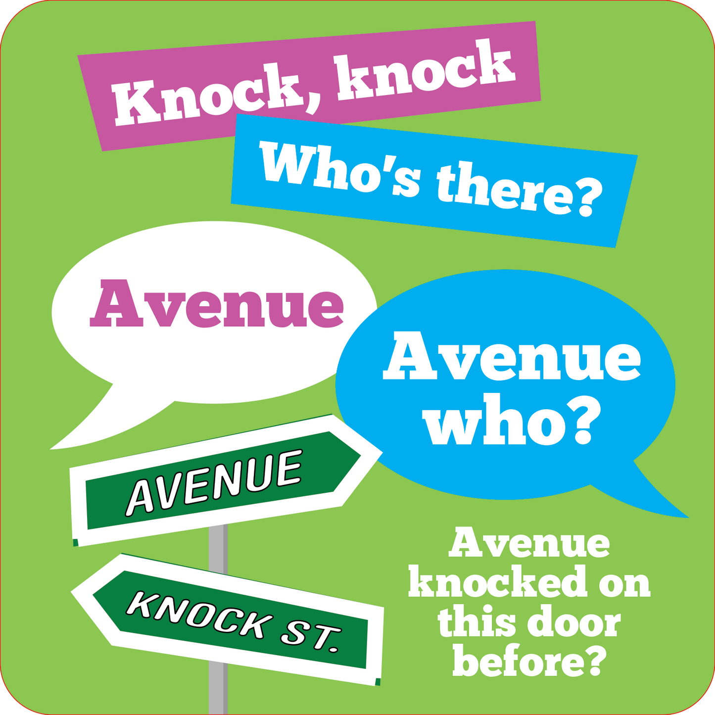 Knock Knock Jokes Lunch Box Notes (Set of 60 Cards)