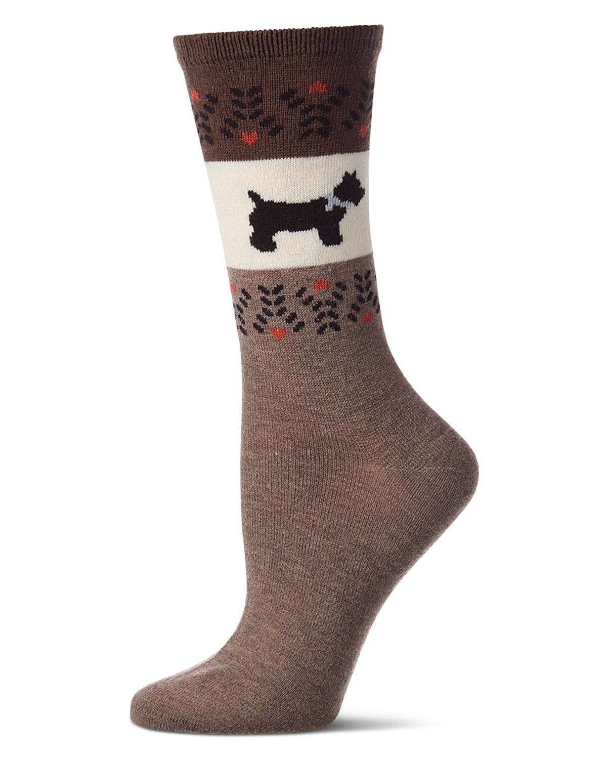 Scotty Fairisle Cashmere Crew