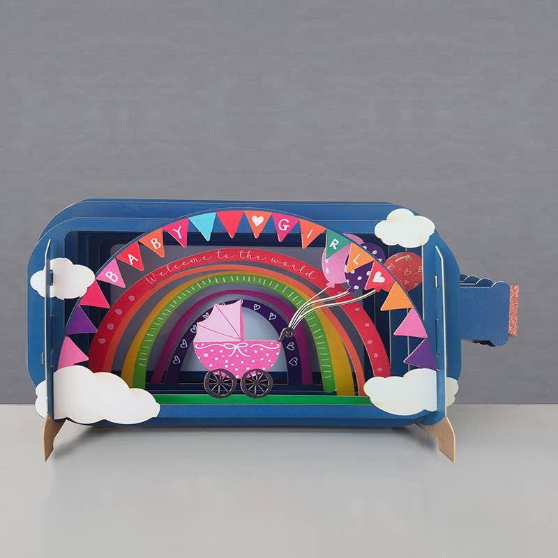 Message in a Bottle Pop Up Card
