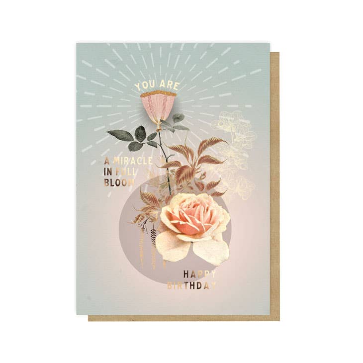 Greeting Card, Full Bloom
