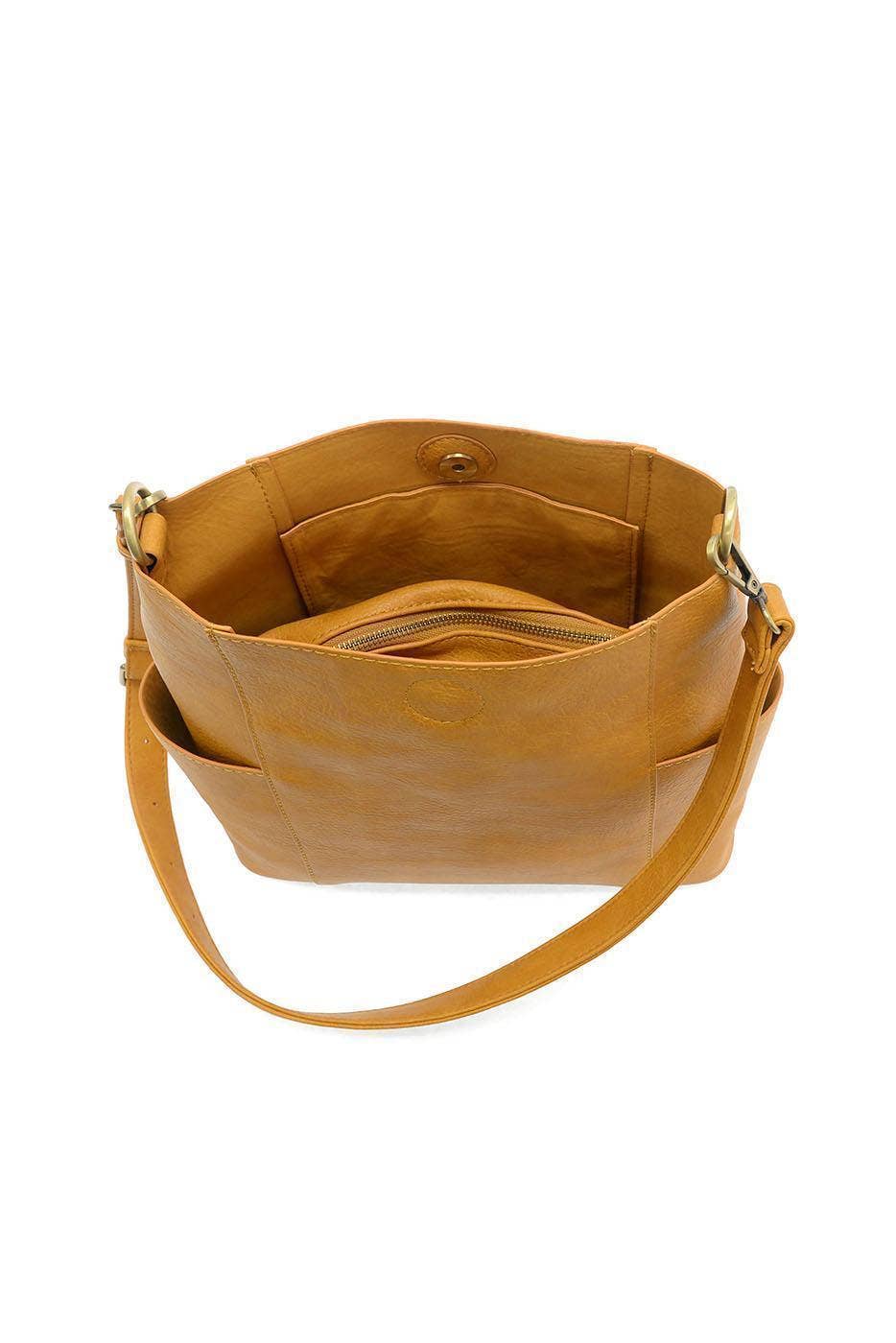 Kayleigh Side Pocket Bucket Bag