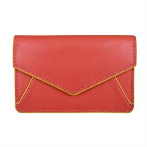 Leather Envelope Business Card Holder