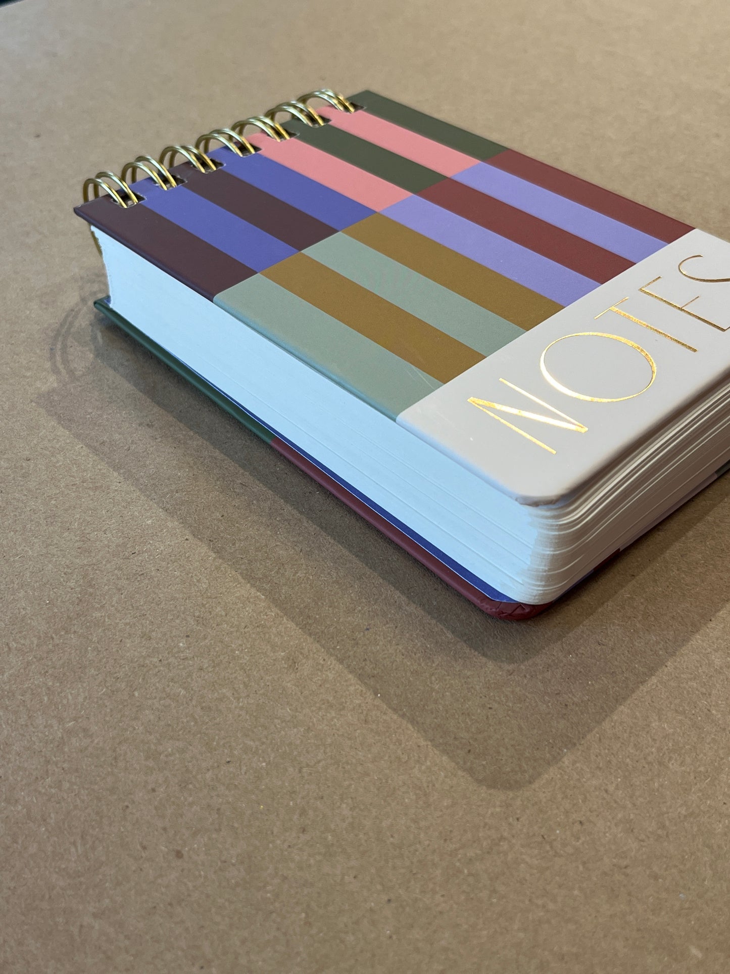 Chunky Striped Notepad