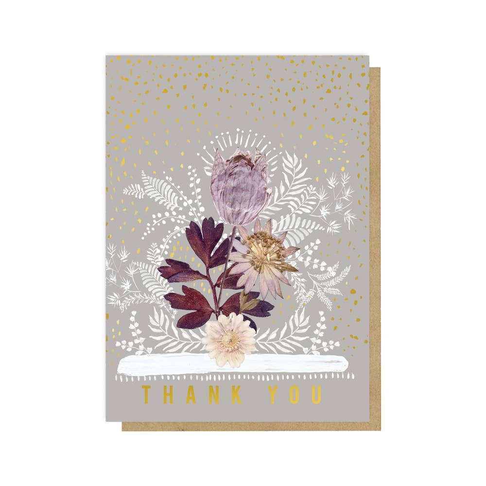 Greeting Card - Thank You Flowers