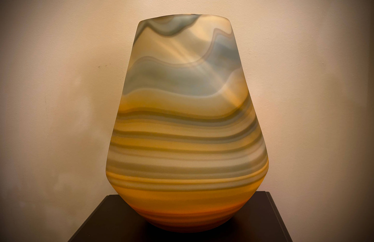 SUNRISE VESSEL 8.5"DX10"H