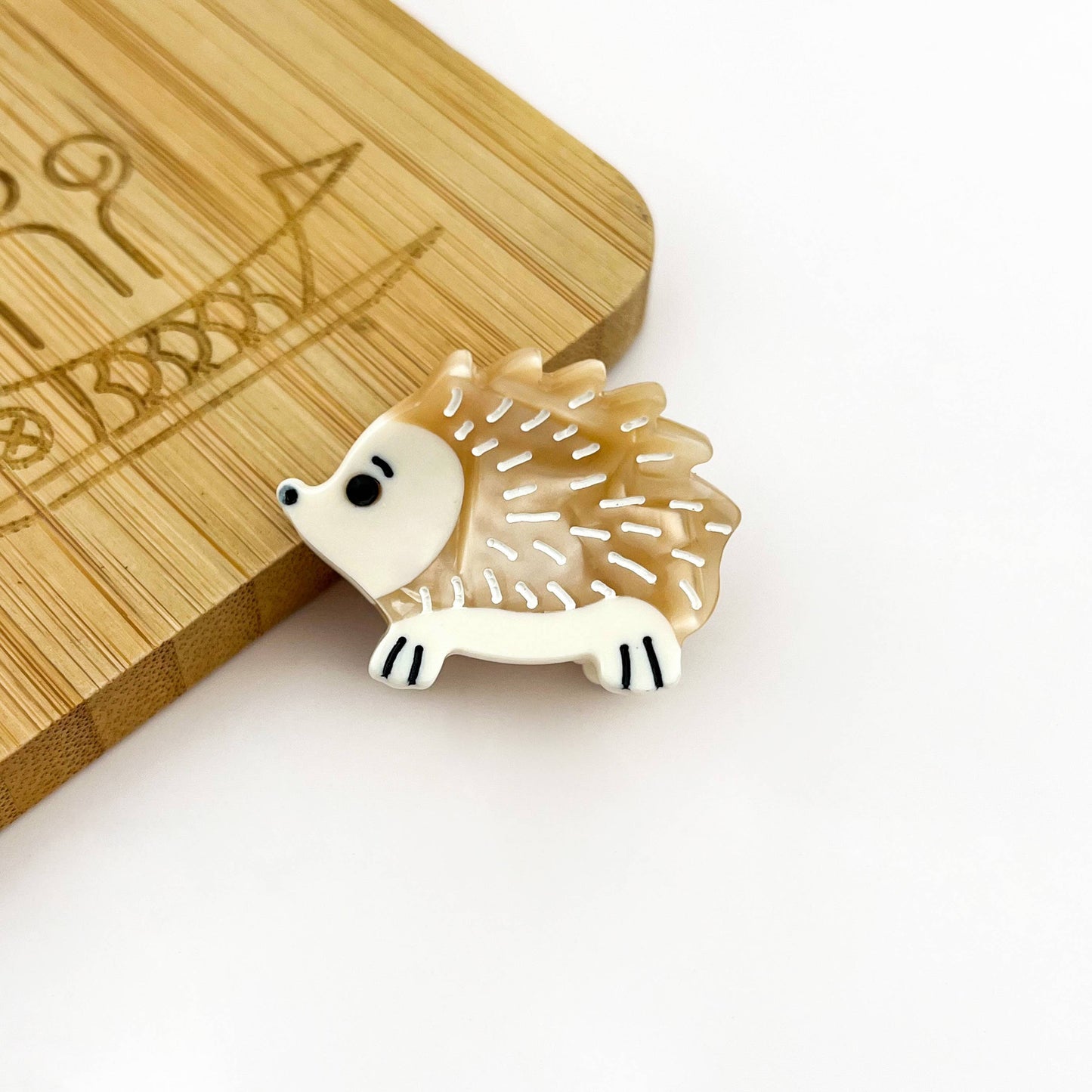 Mini Hedgehog Hair Claw Clip, Animal Hair Clip