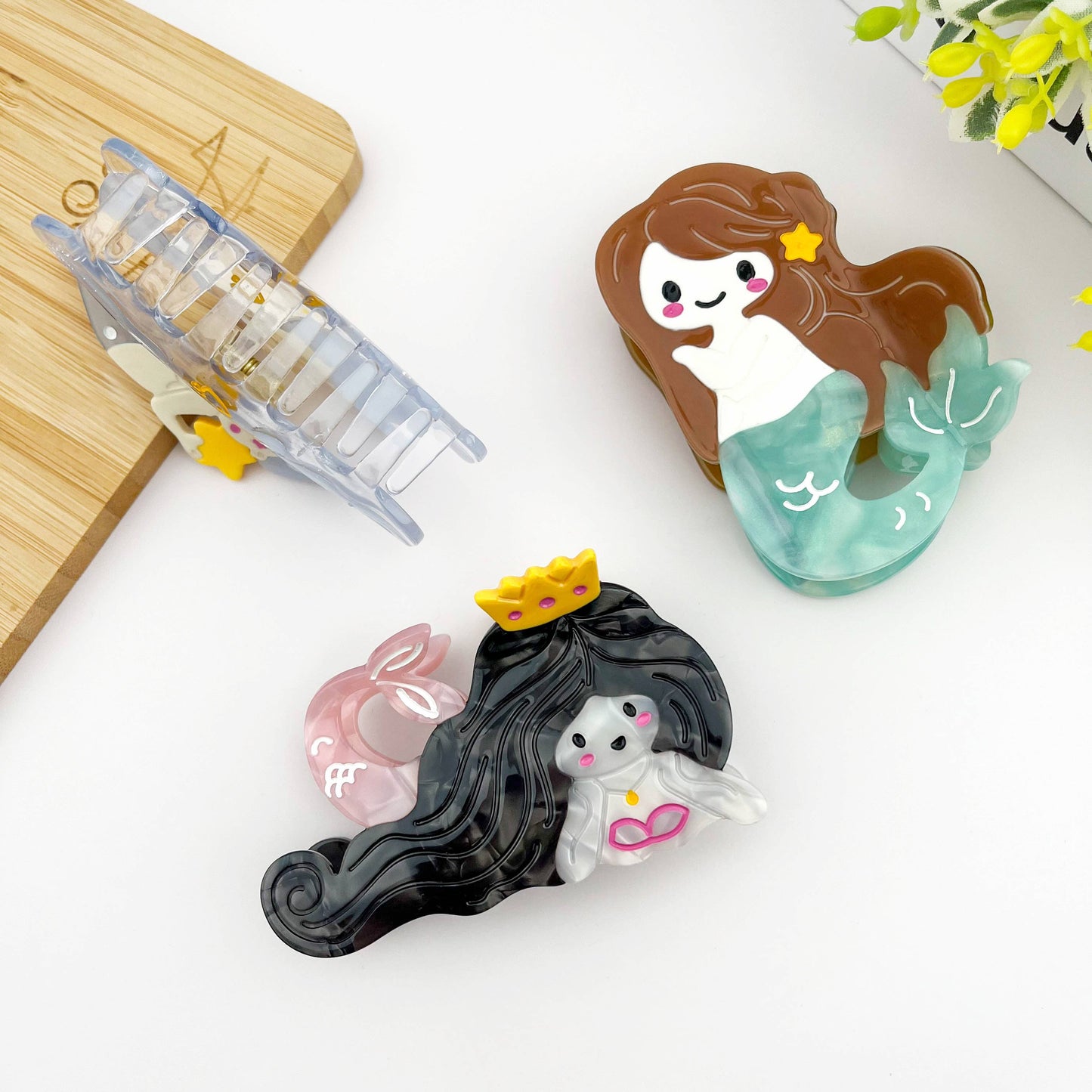 Mermaid Hair Claw Clip