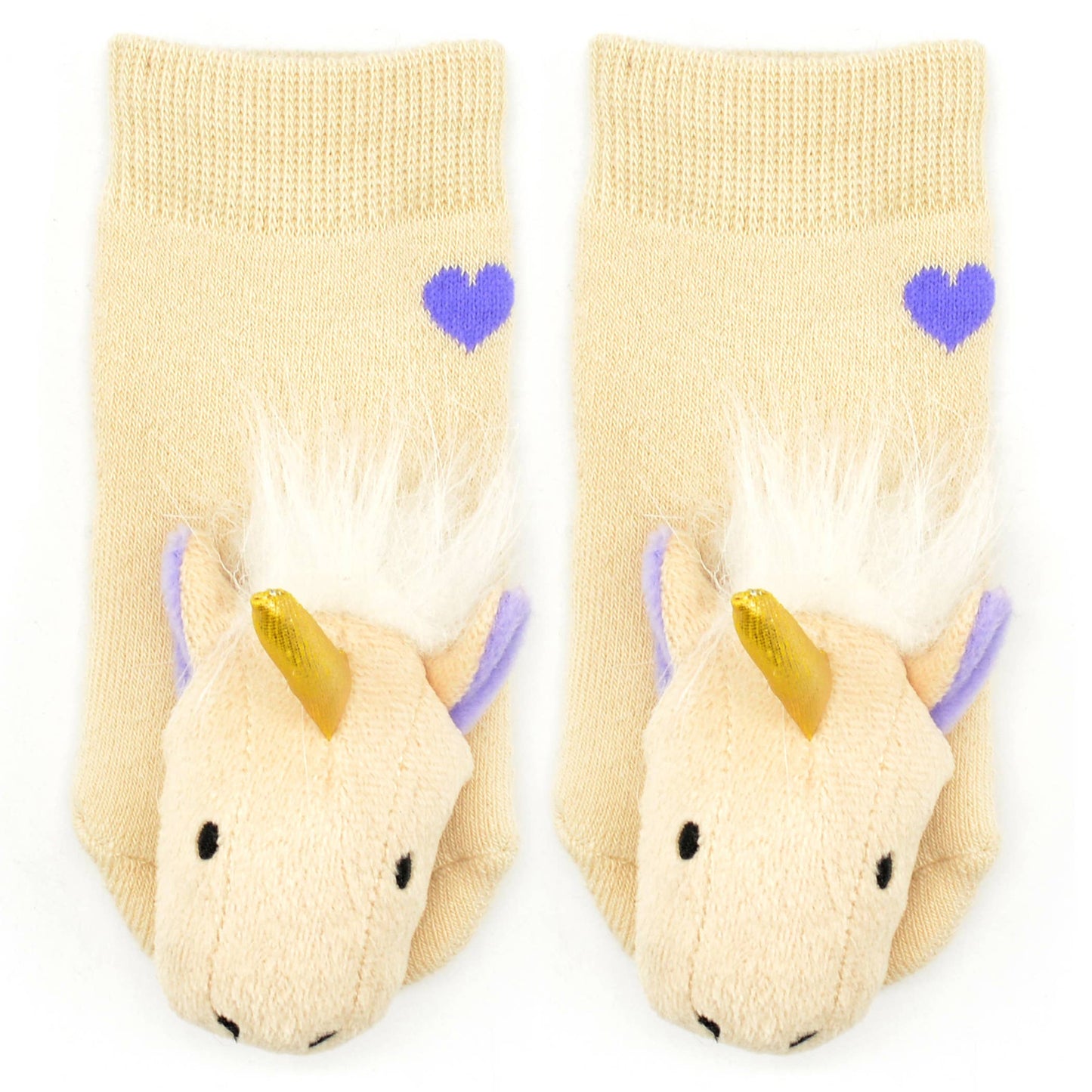 Golden Unicorn Boogie Toes Rattle Socks