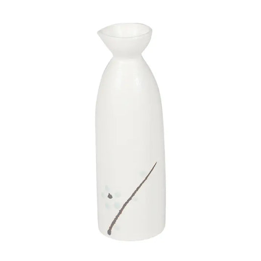 Single Flower Sake Bottle 7"