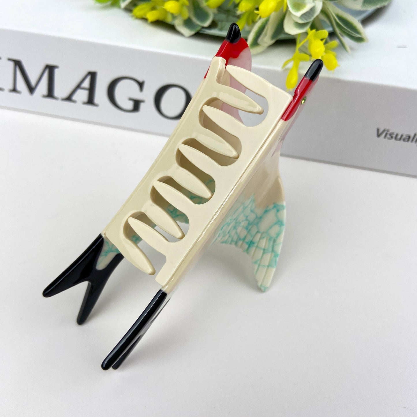 Acetate Swallow Hair Claw Clip Animal Bird