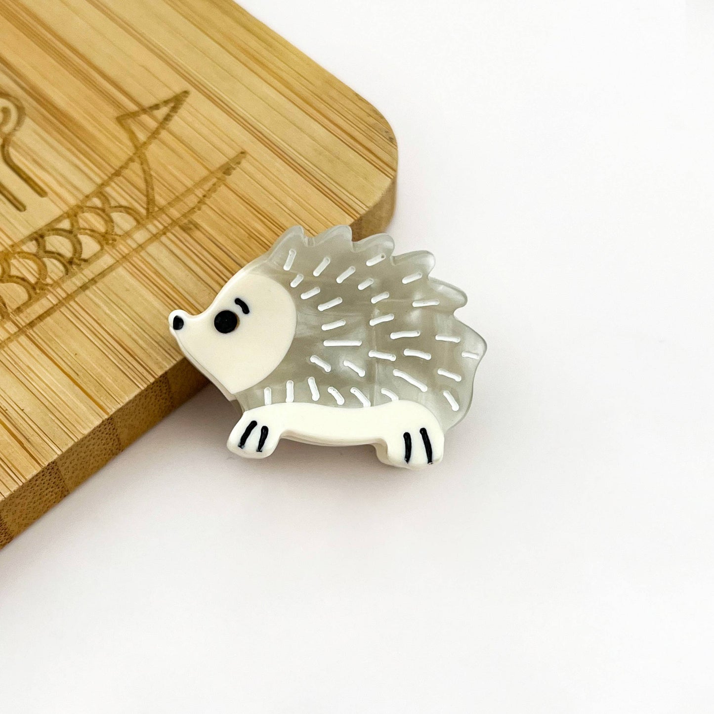 Mini Hedgehog Hair Claw Clip, Animal Hair Clip