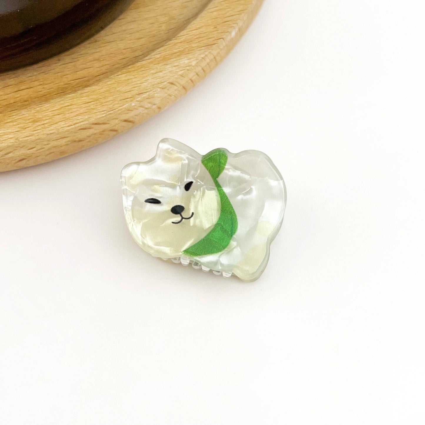 Mini Cat Hair Claw Clip