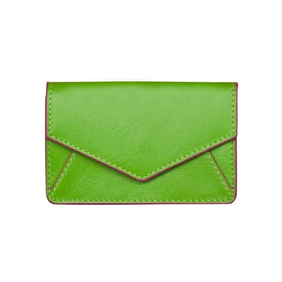 Leather Envelope Business Card Holder