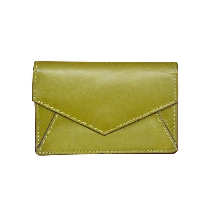 Leather Envelope Business Card Holder