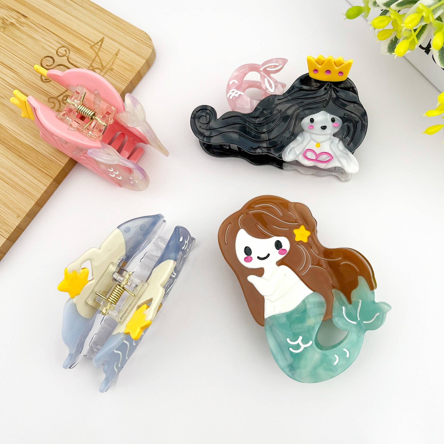 Mermaid Hair Claw Clip