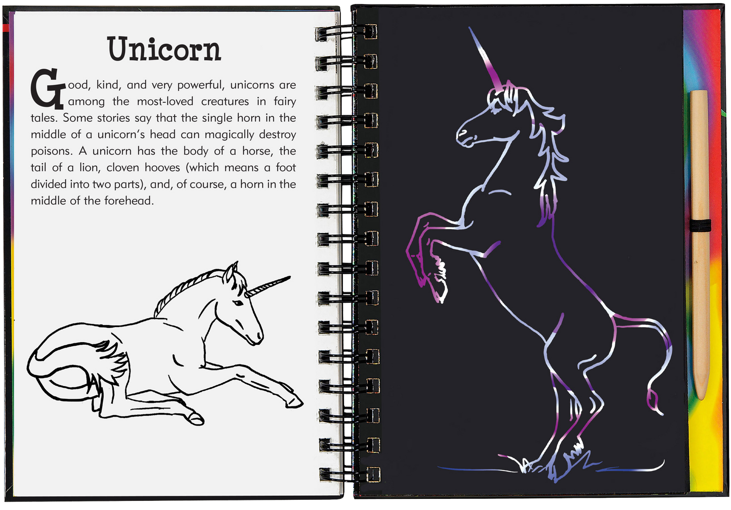Dragons & Mythical Creatures Scratch and Sketch