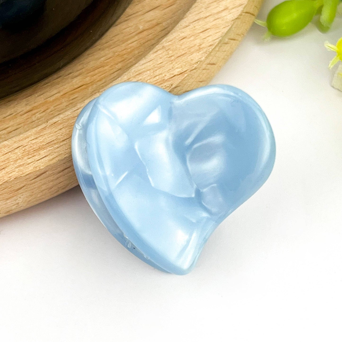 Cute Mini Heart Acetate Claw Clip, Valentine's Day Hair Clip