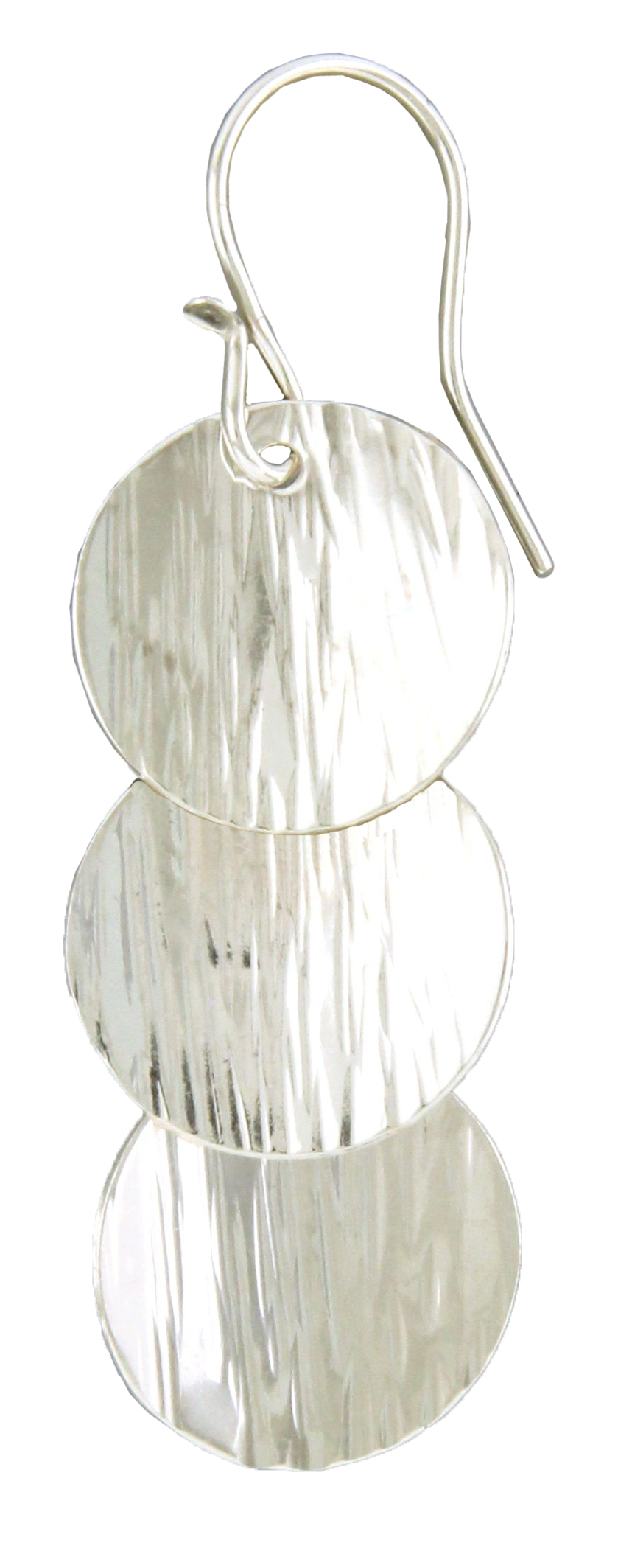 Silver Cascade Earring
