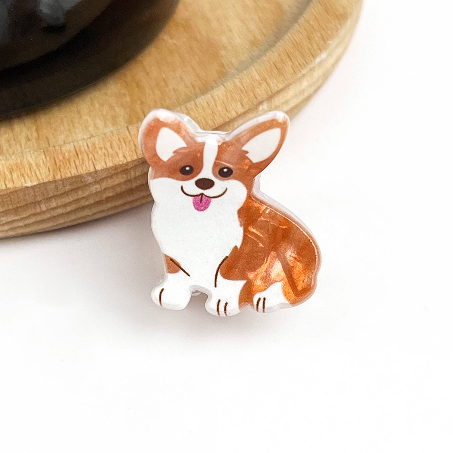 Mini Dog Series Hair Claw Clip