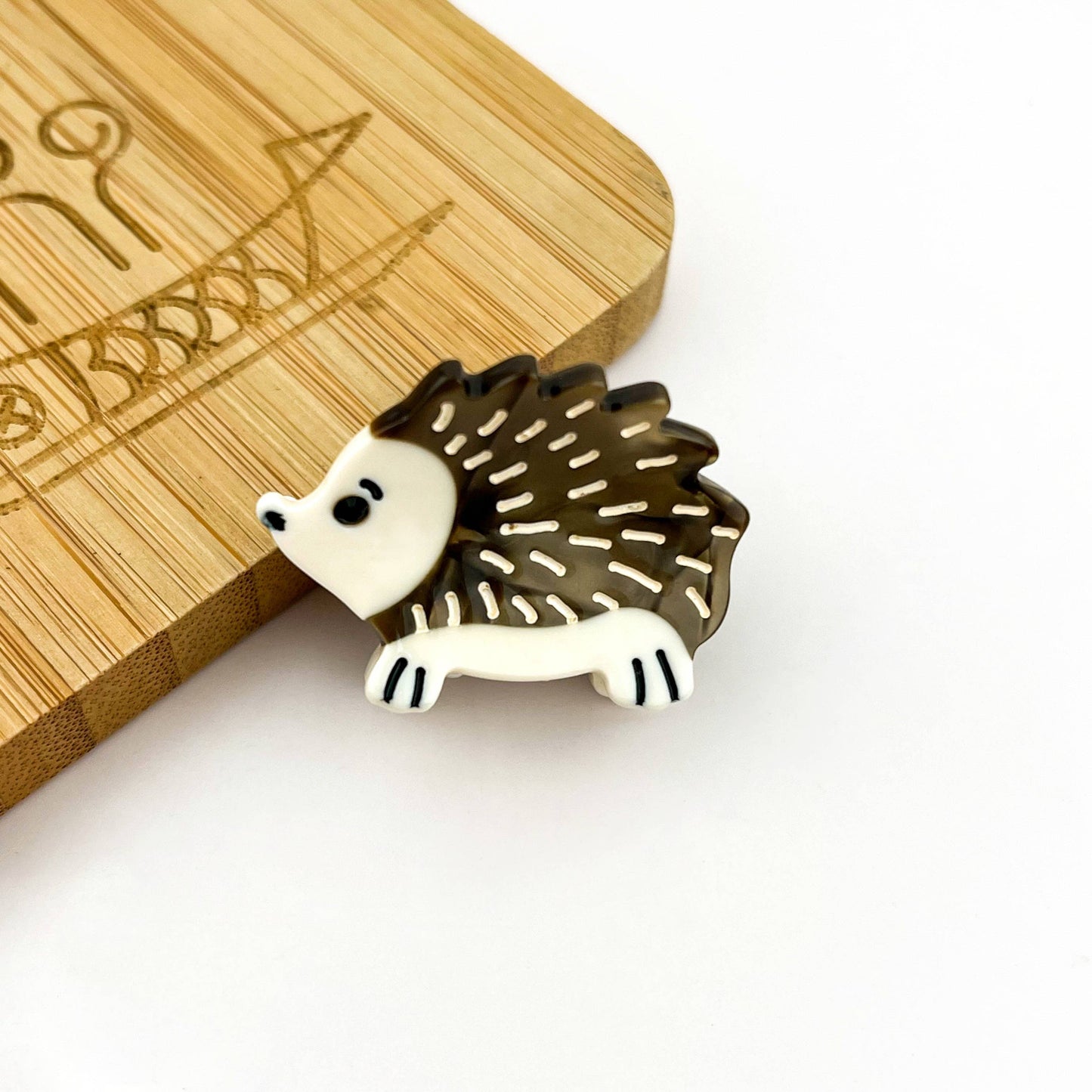 Mini Hedgehog Hair Claw Clip, Animal Hair Clip