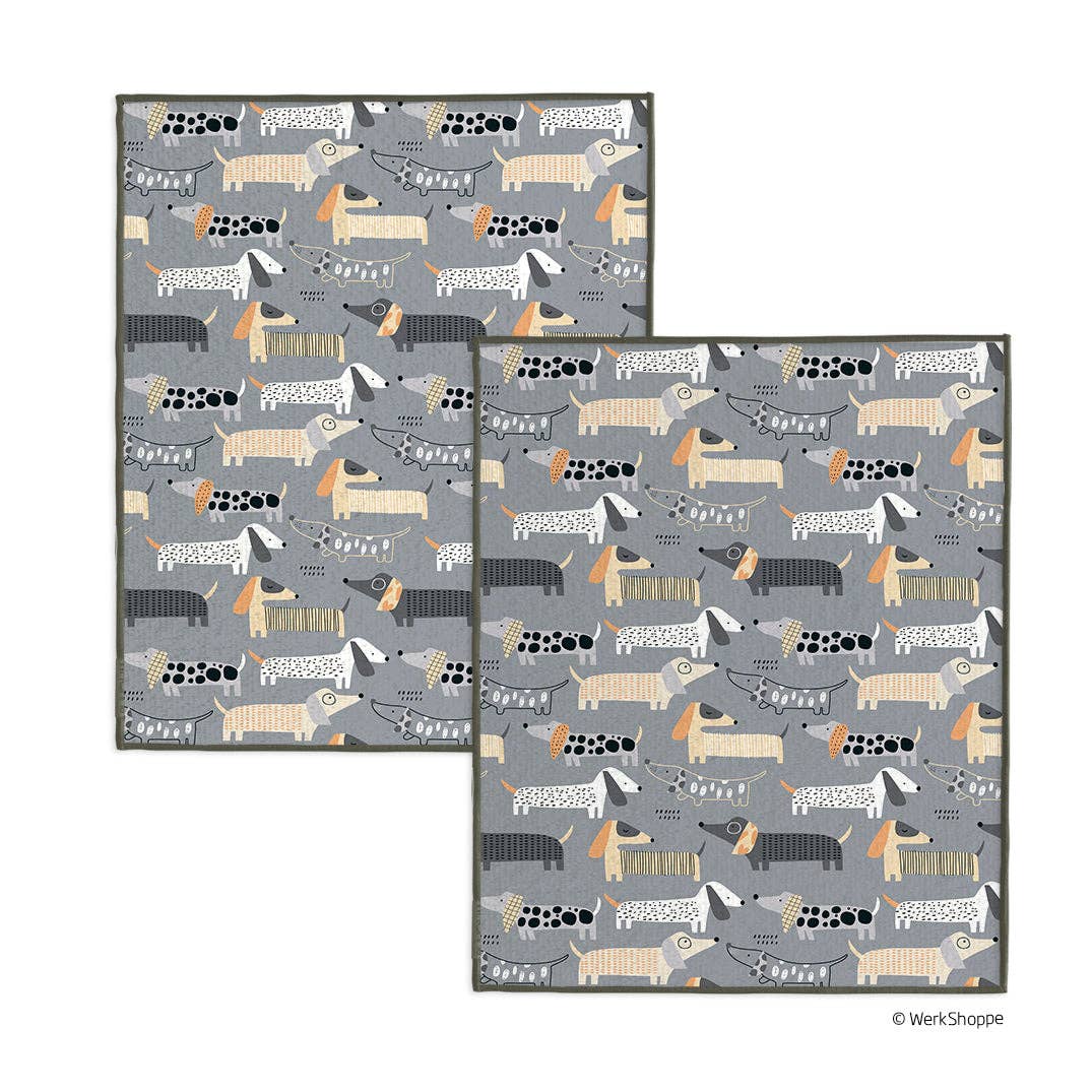 Dachshunds Pet Drying Towel, Quick Drying Dog Towel