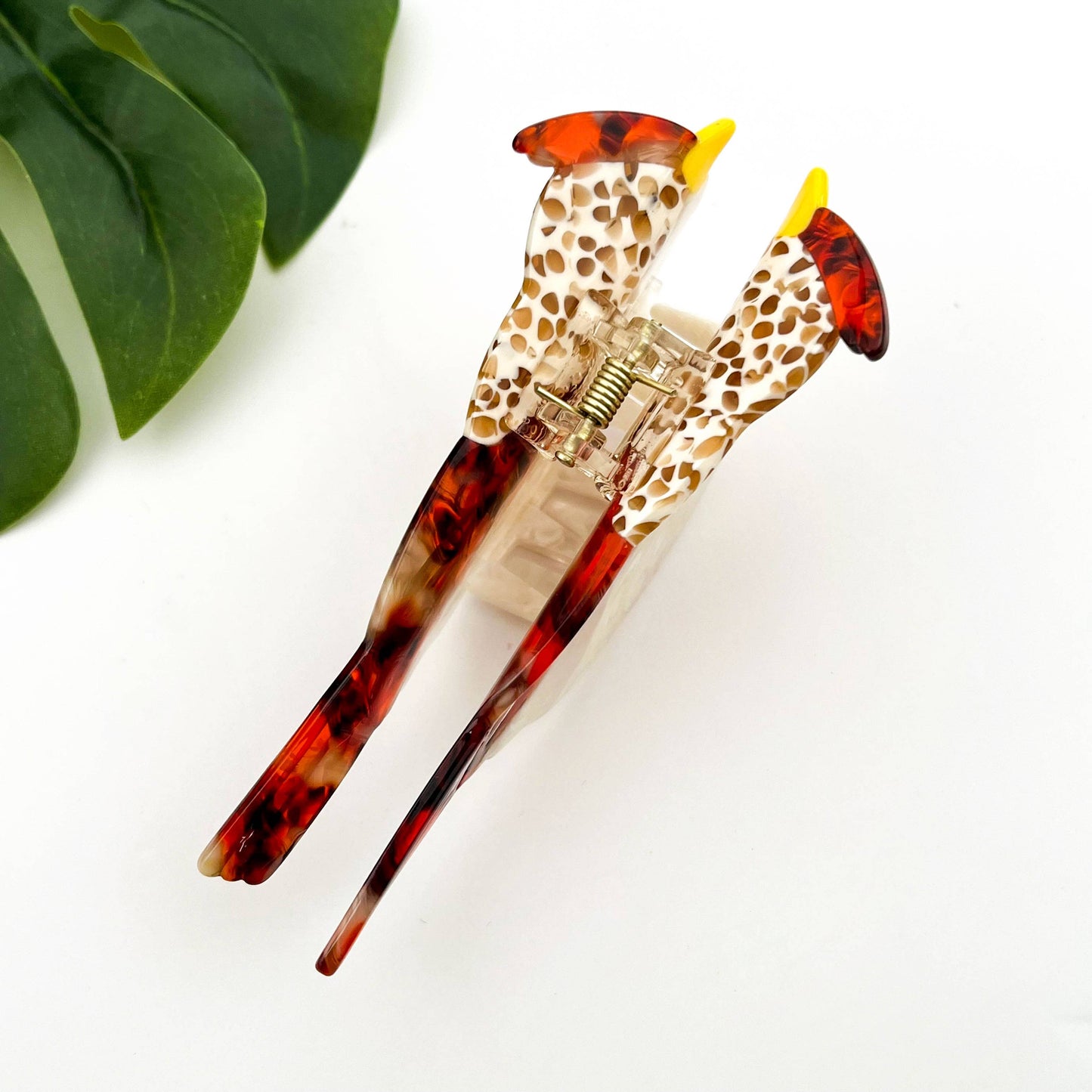 Cute Bird Acetate Hair Claw Clip