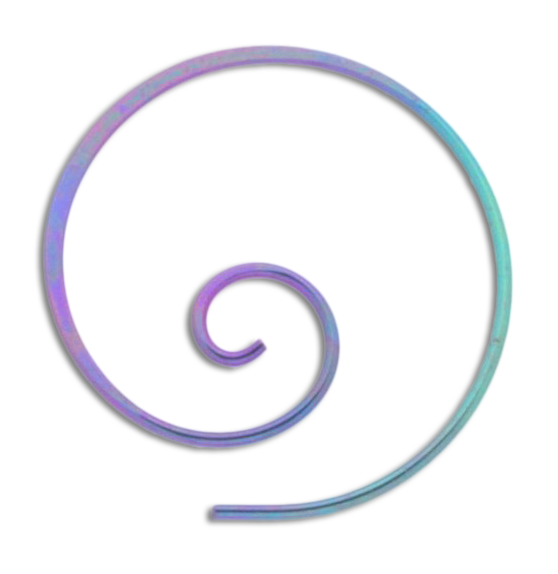 Light Koru Earring