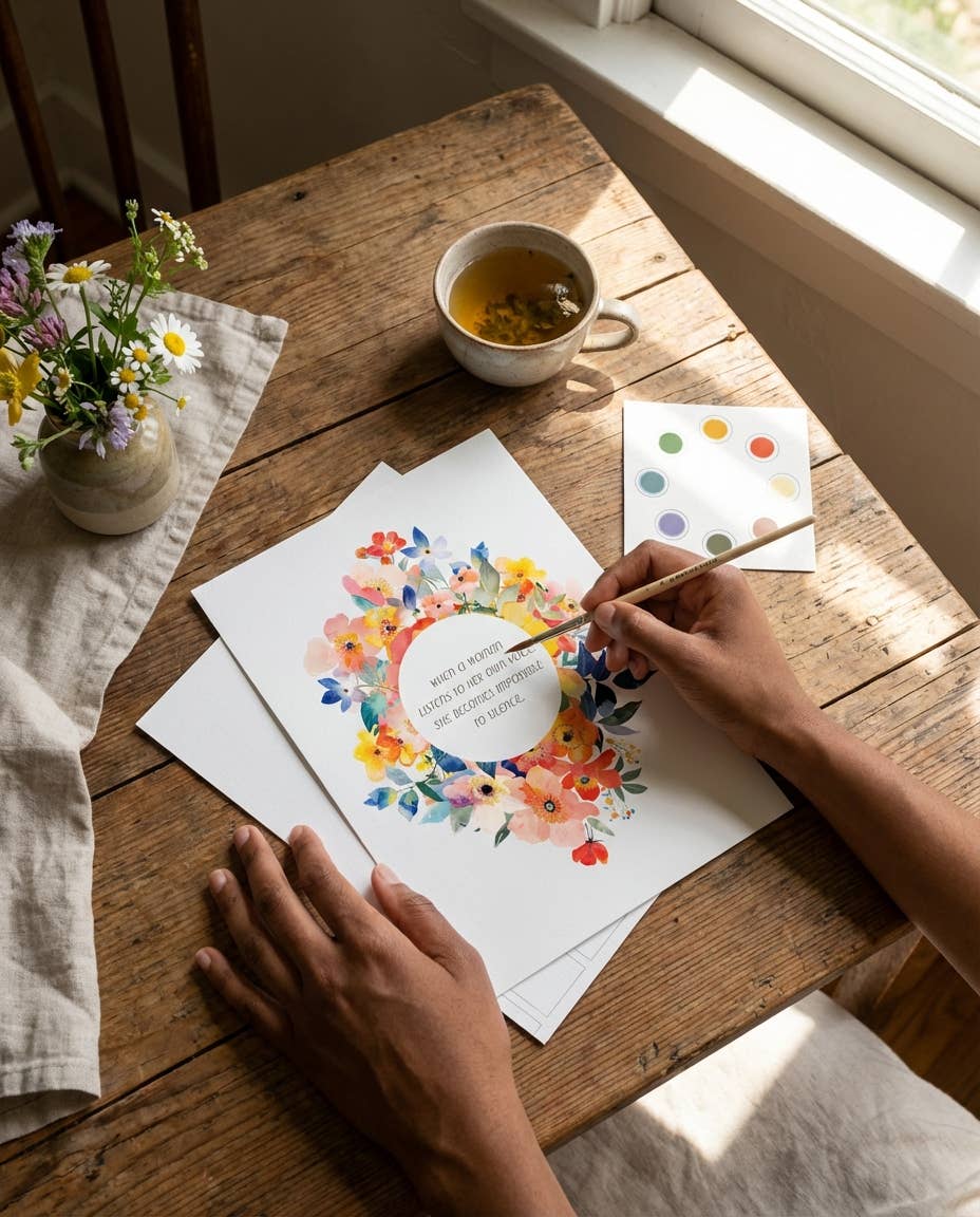 All-in-One Watercolor Paint Set- Her Own Voice