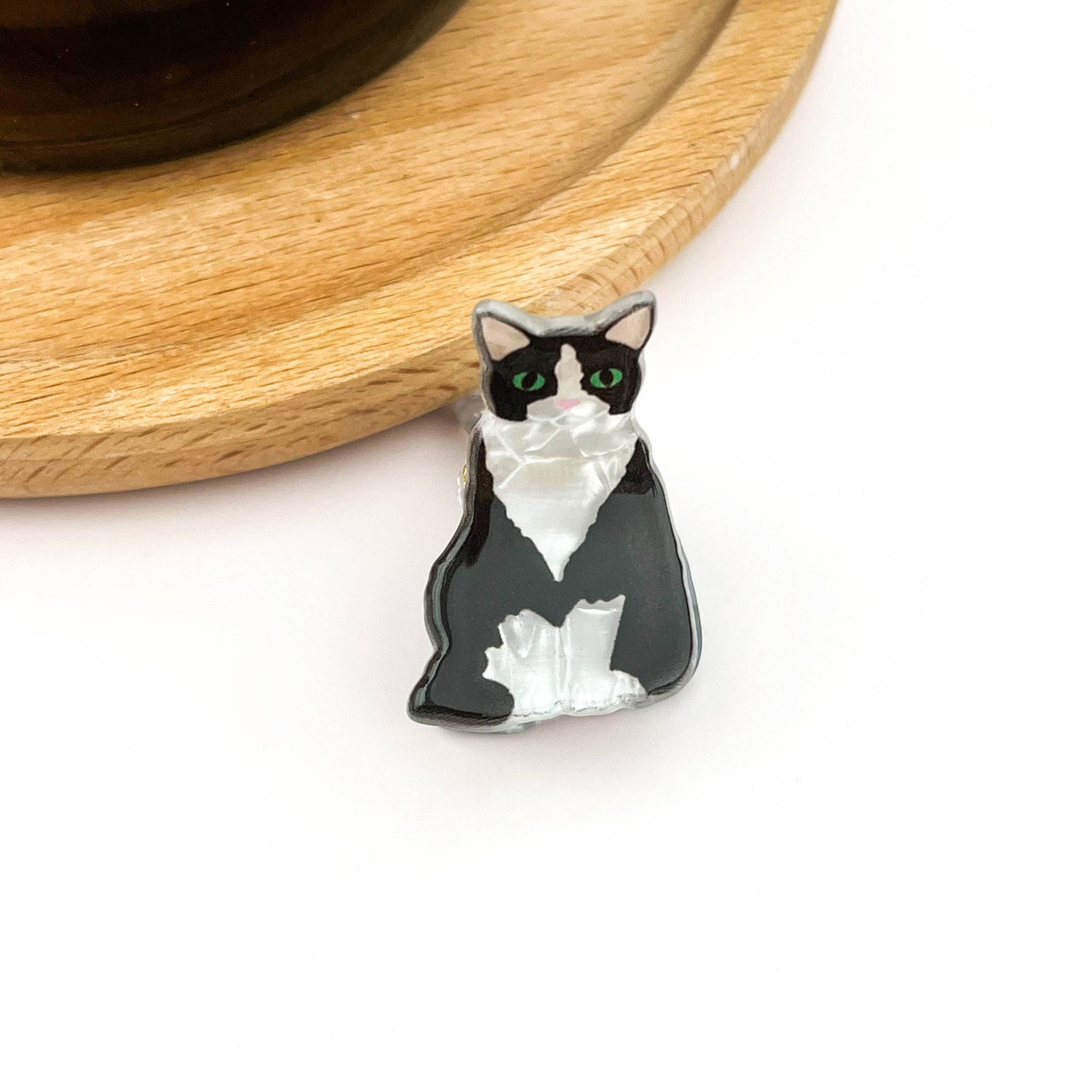 Mini Cat Hair Claw Clip