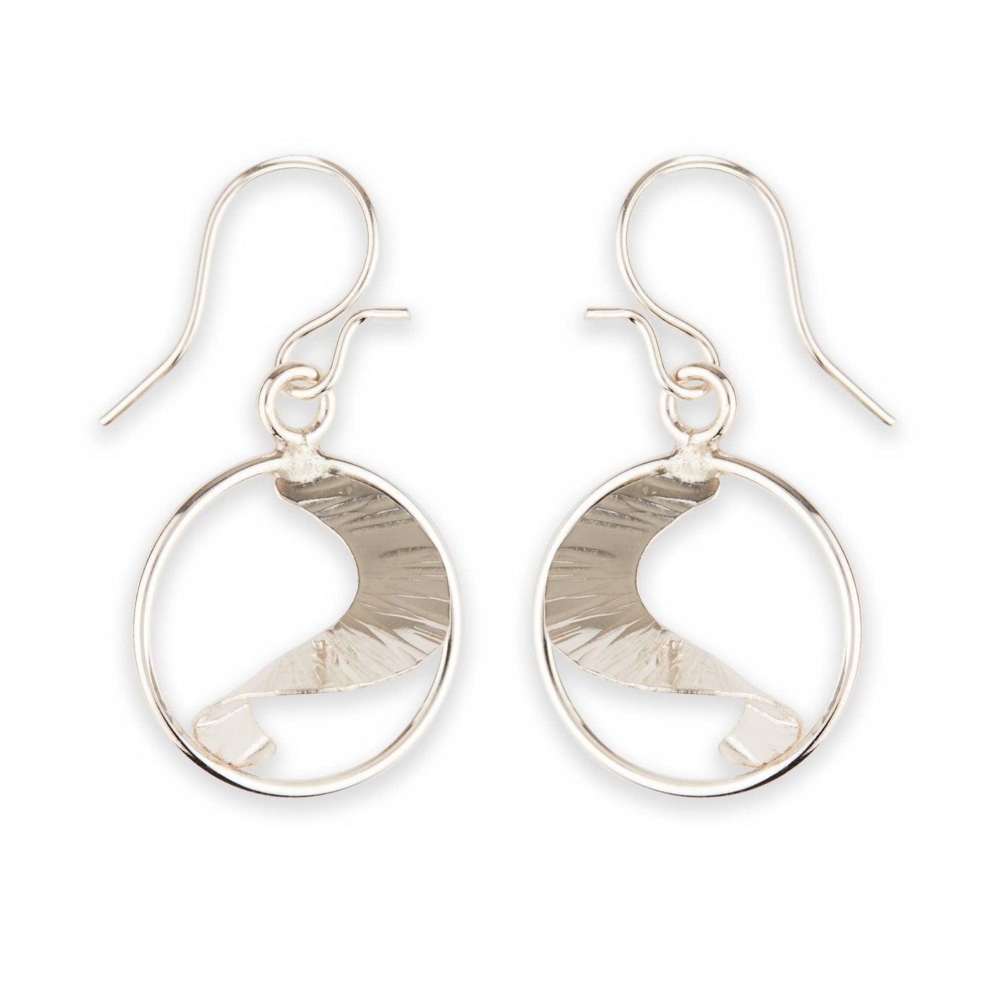 Circled Staircase Dangle Earring