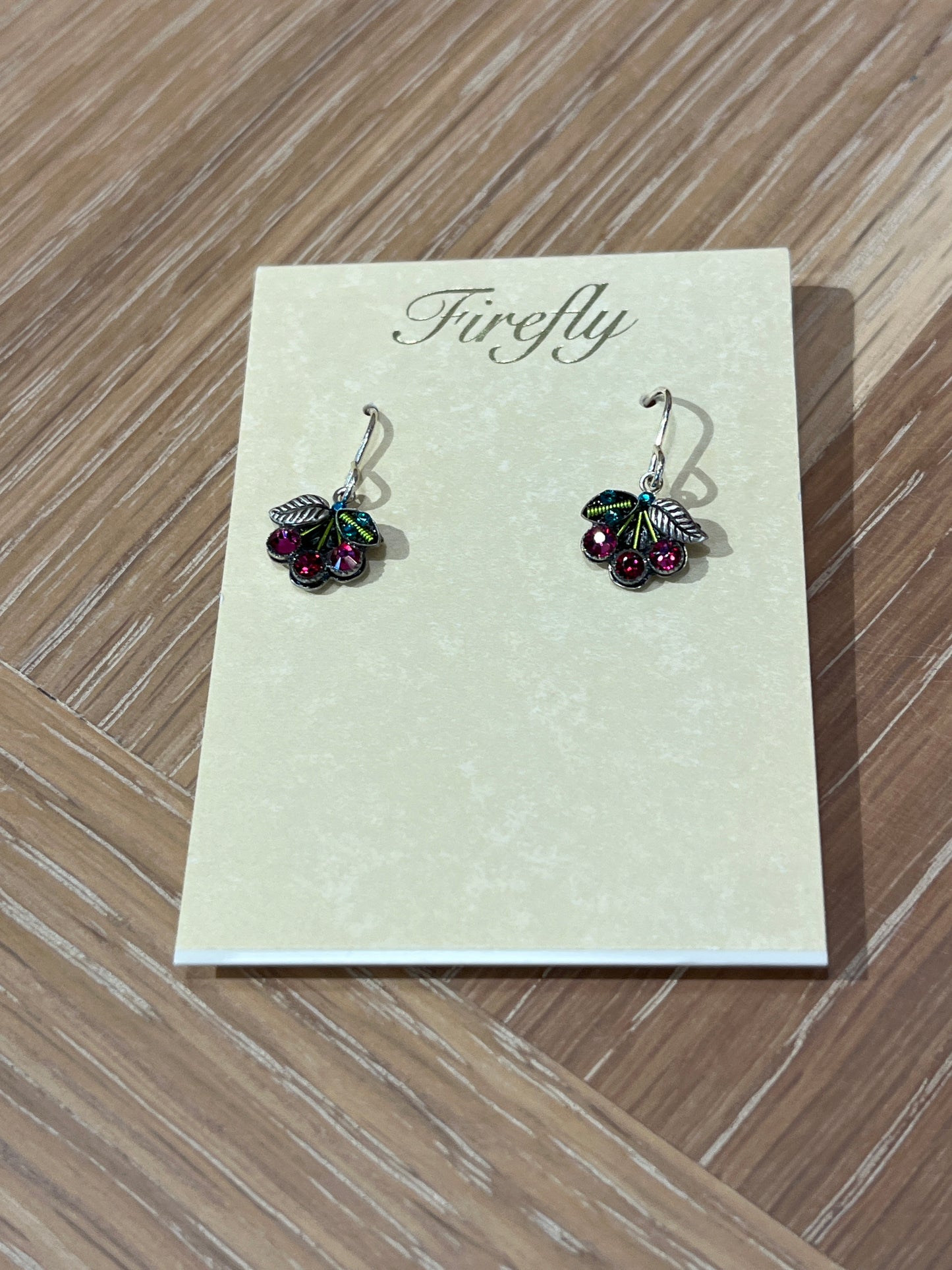 Mini Cherry Earrings
