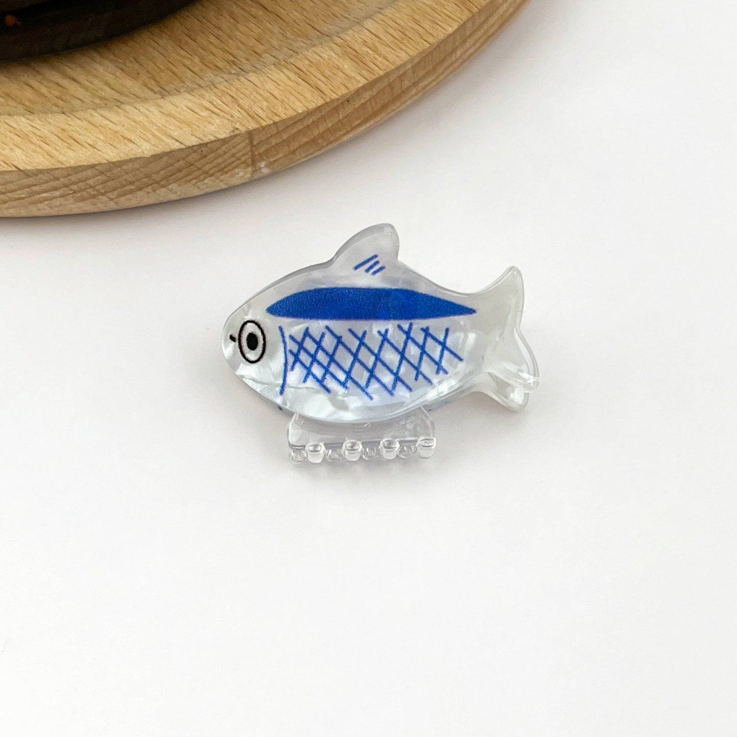 Sardine-Shaped Hair Claw Clip