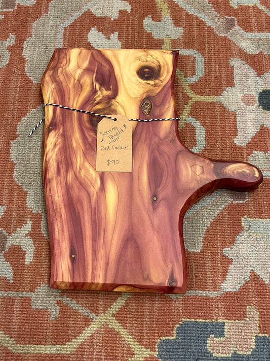 Serv. Board Red Cedar