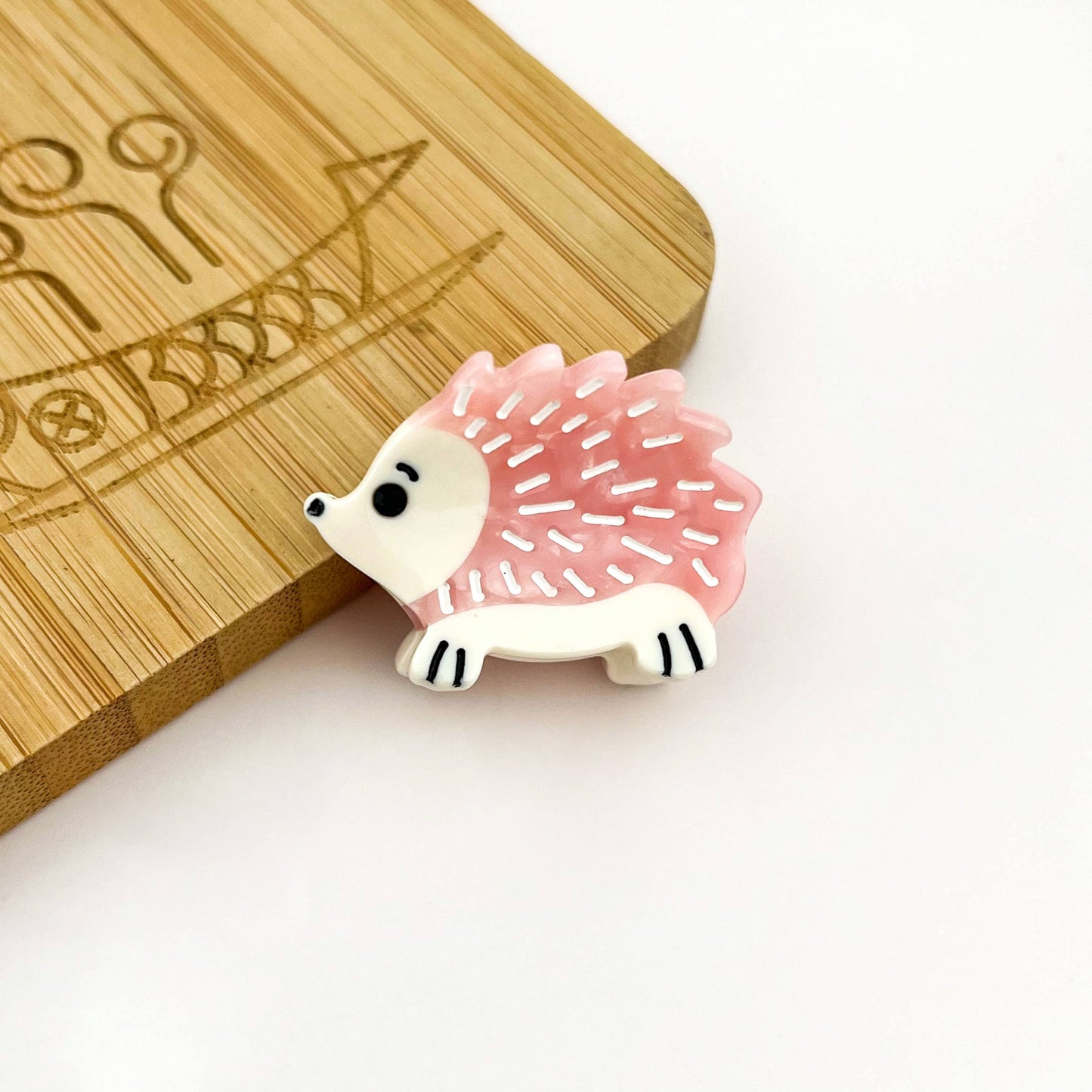 Mini Hedgehog Hair Claw Clip, Animal Hair Clip