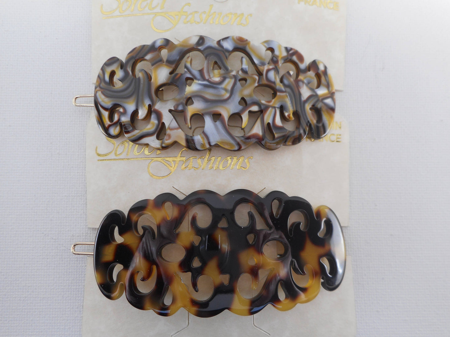 MD Filigree Hair Snap Clip