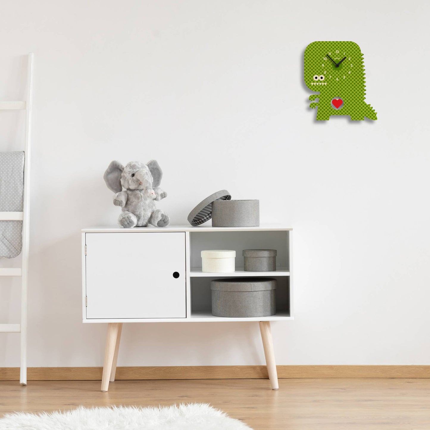 Clockzilla Pendulum Clock - Wood