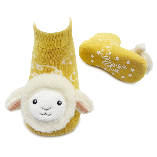 Woolly Sheep Lamb Boogie Toes Rattle Socks