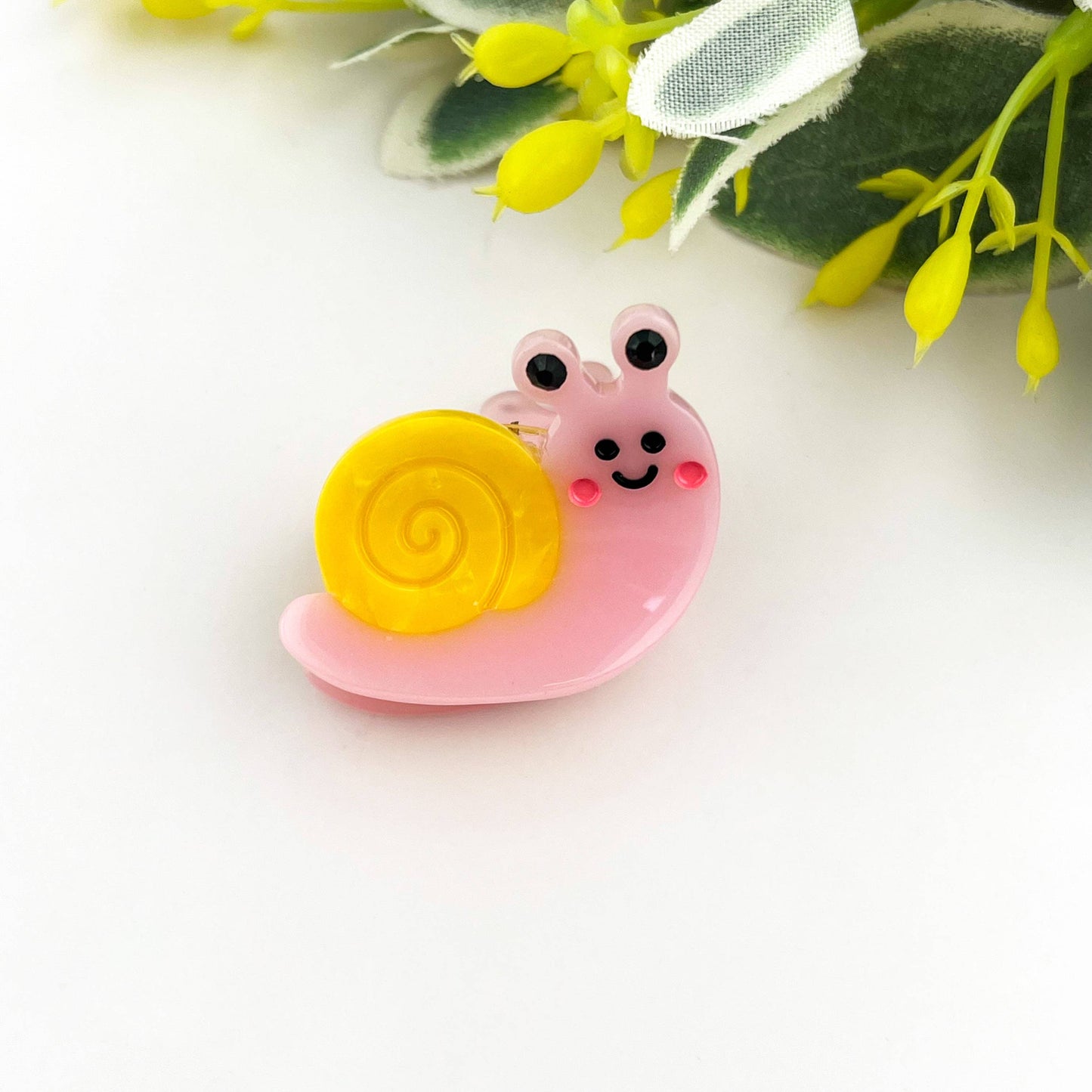 Mini Snail Hair Claw Clip