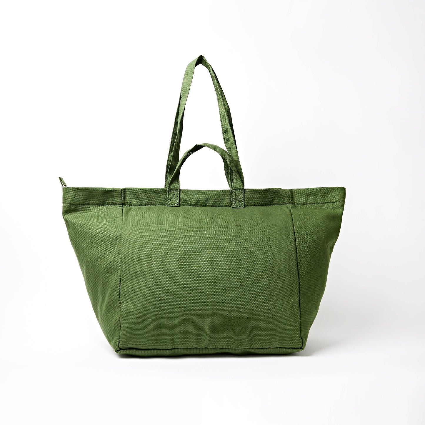 Marylebone Tote Bag in Artichoke Cotton Canvas