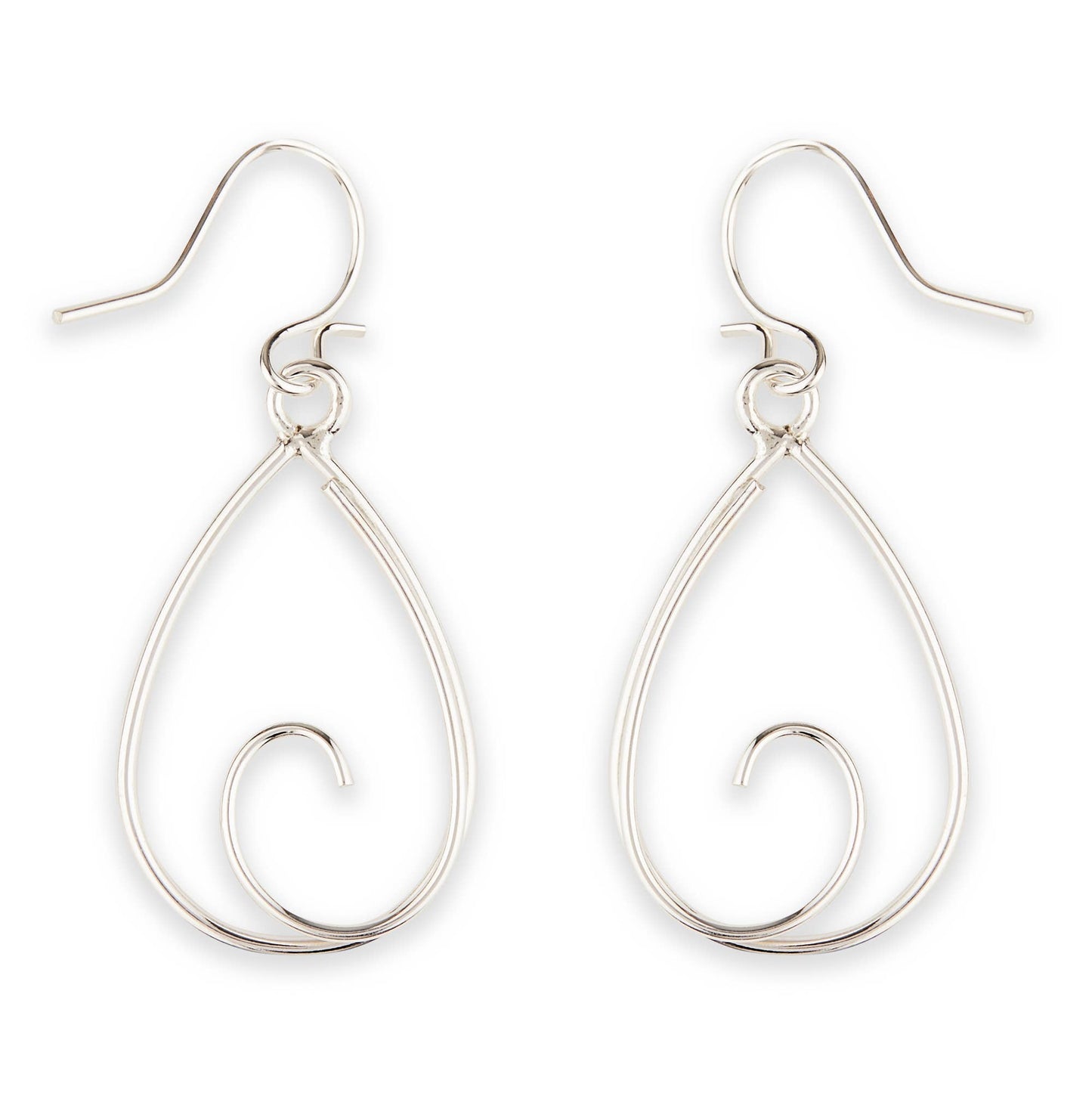 Scroll Dangle Earring