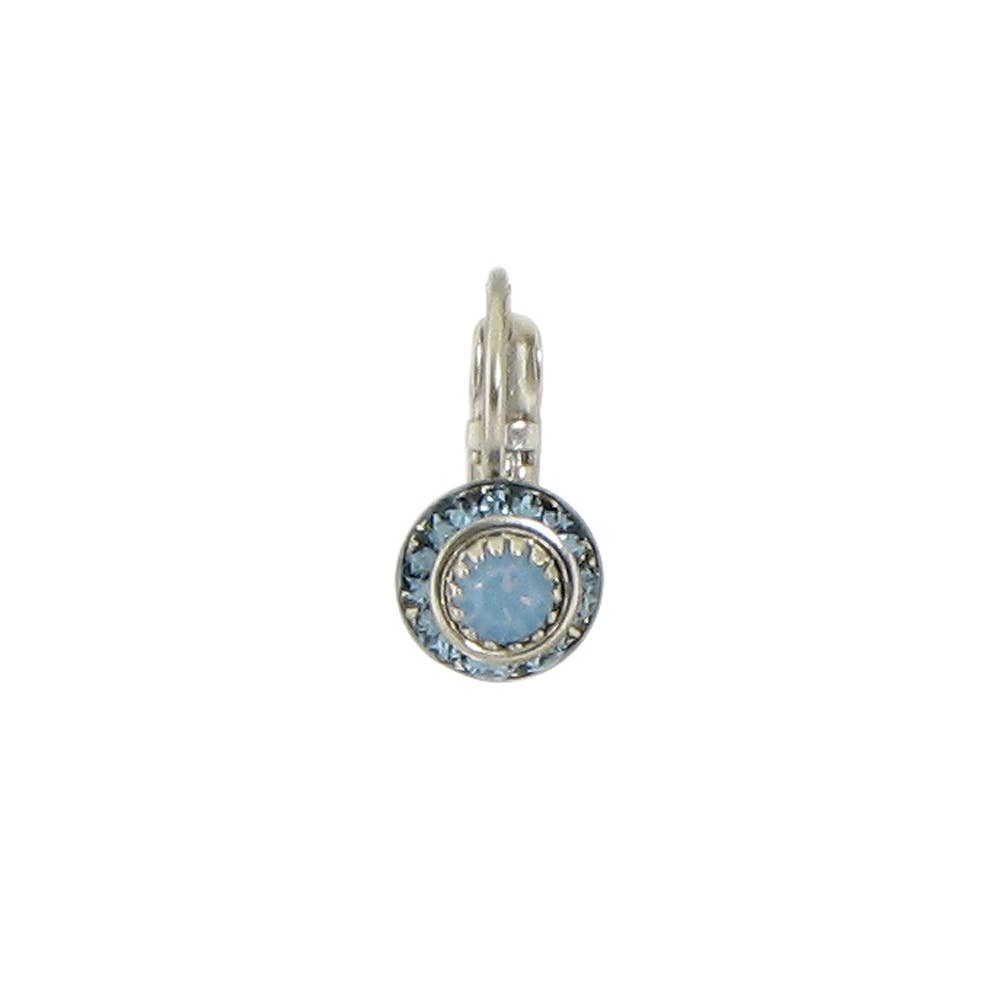 Crystal Disc Earring