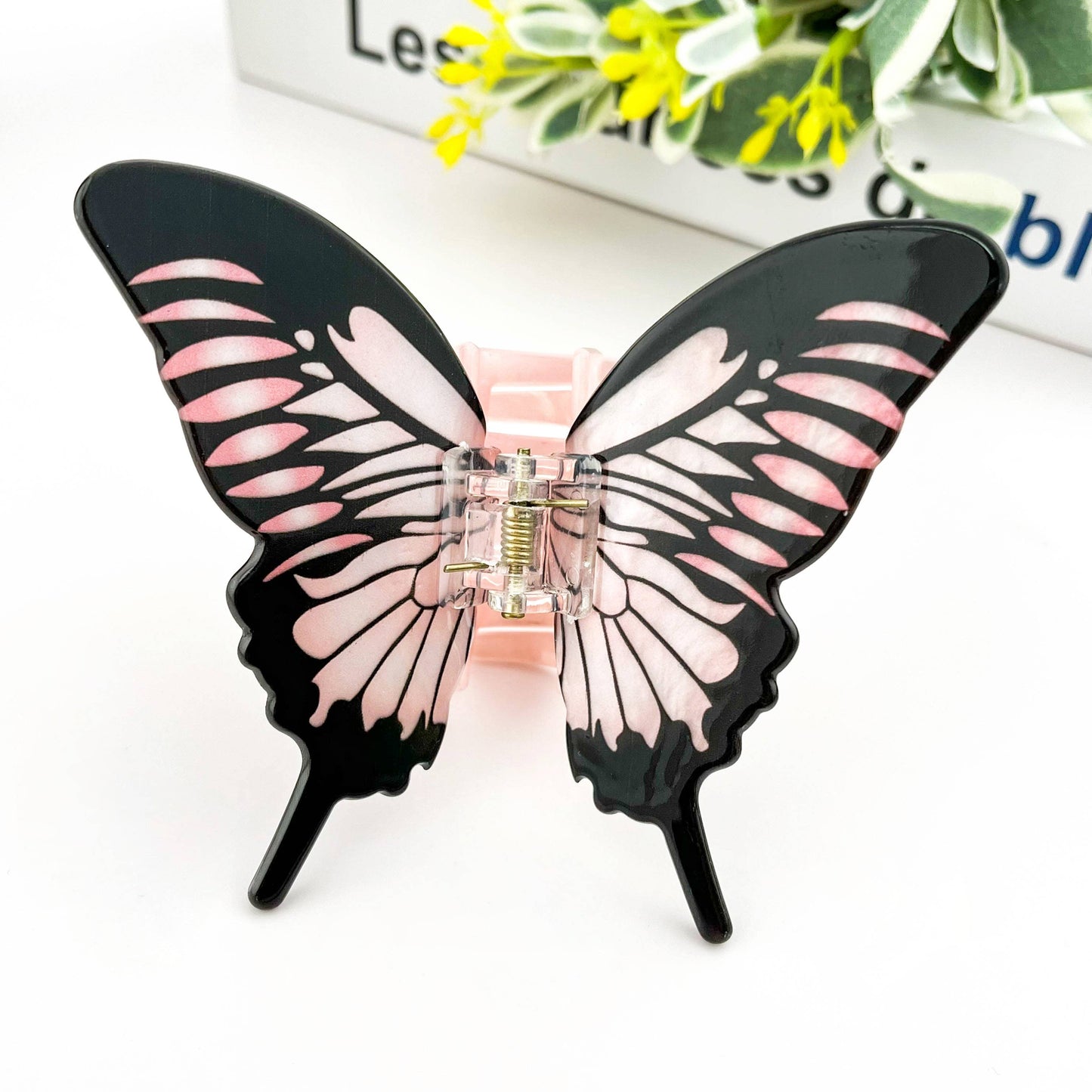 Acetate Large Butterfly Hair Clip